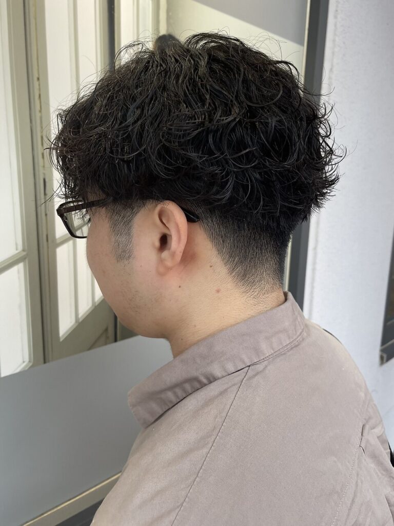 波巻きスパイラルパーマ