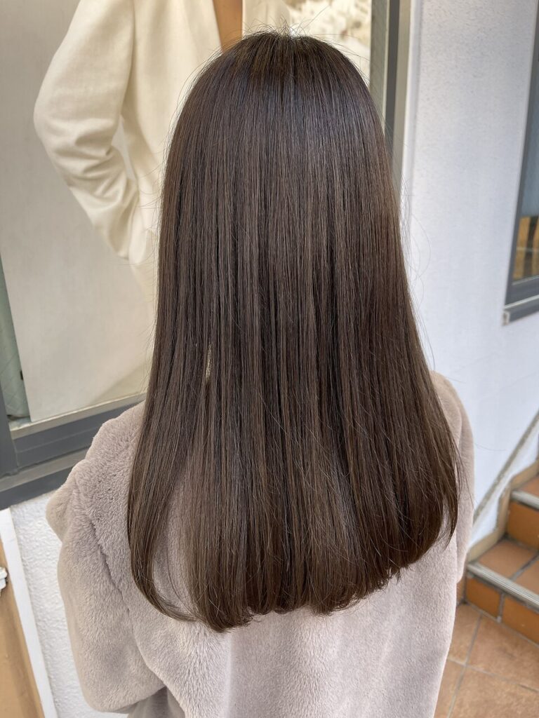 艶カラー×グレージュ